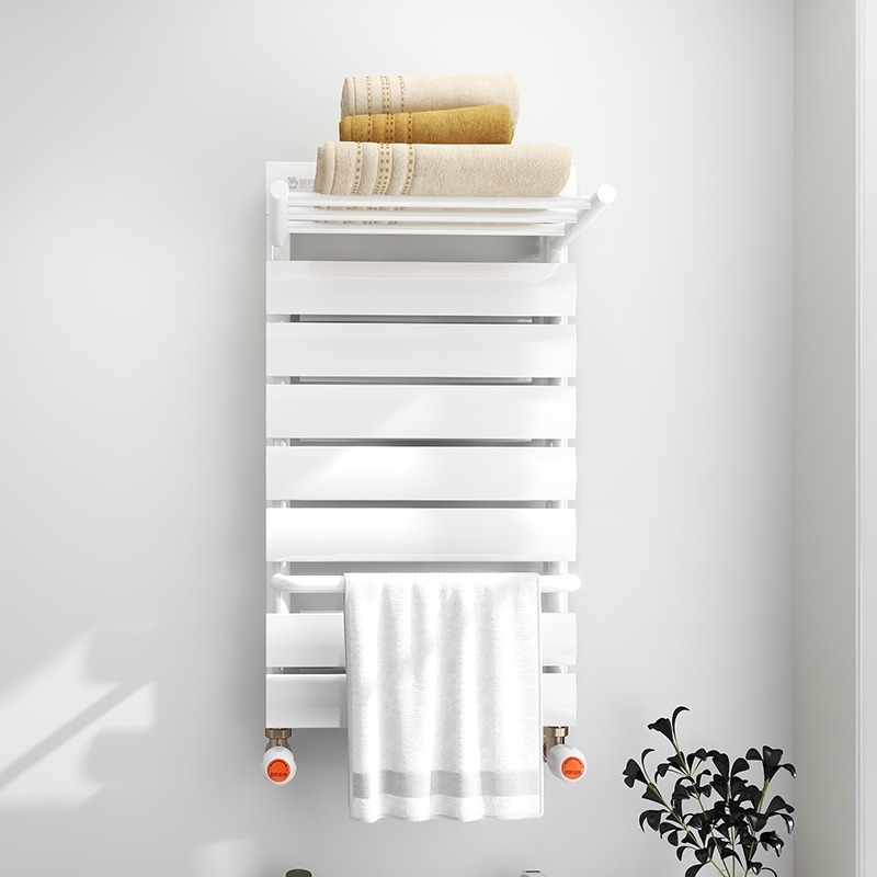 圣劳伦斯铜铝复合小背篓毛巾架卫生间暖气片家用水暖顶部可置物厂