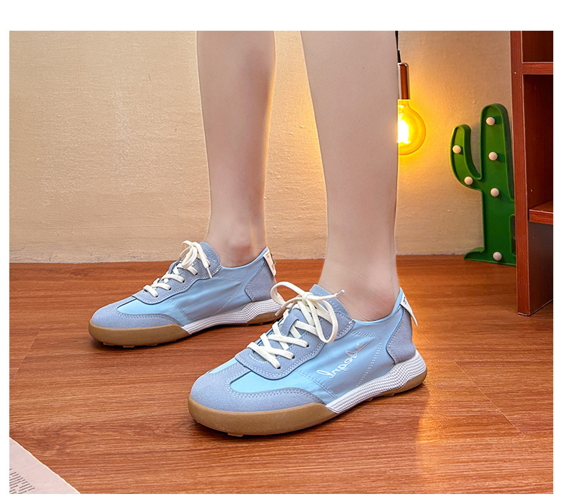 Net Red Dance Moral Training Shoes 2023 Summer New Umbrella Cloth Traspirante casual Forrest Gump scarpe scarpe sportive elastiche da donna_voghion.com