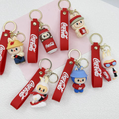 クロスボーダーラブブキーホルダー人形ペンダントラブブキーホルダーブラインドボックスペンダントリトルシープキーホルダーブラインドボックス