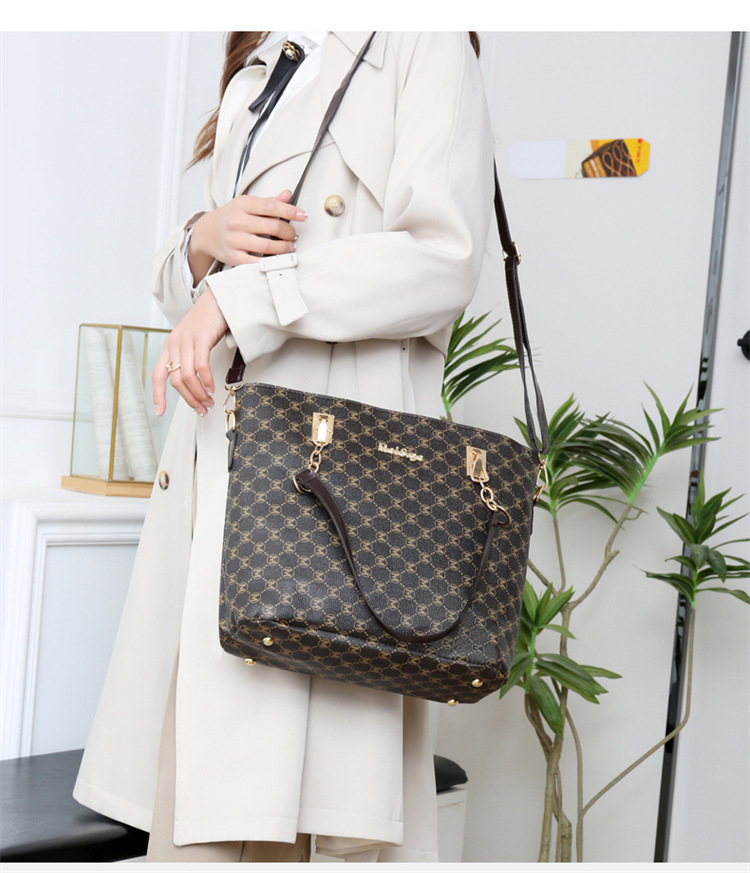 2024 New Fashionable and Trendy Six piece Set Mother Single Shoulder Crossbody Handbag Women's Bag_voghion.com