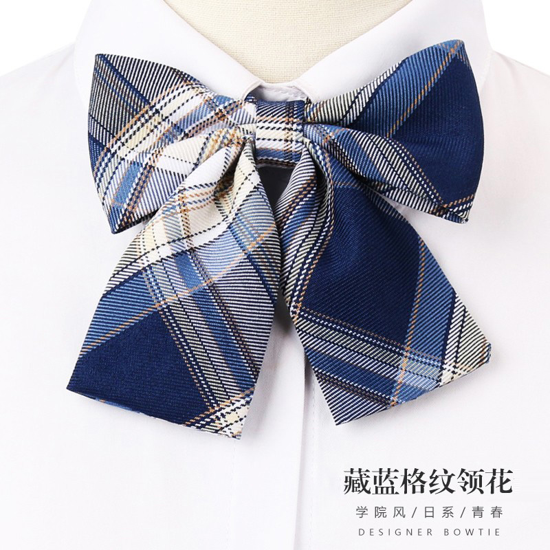 ↬↬↬네이비 체크무늬 칼라 플라워 핫세일 ↢ ↢ ↢