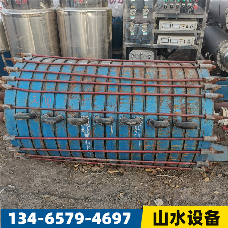 二手搪瓷片冷凝器 10平方片式冷凝器 搪瓷碟片式冷凝器