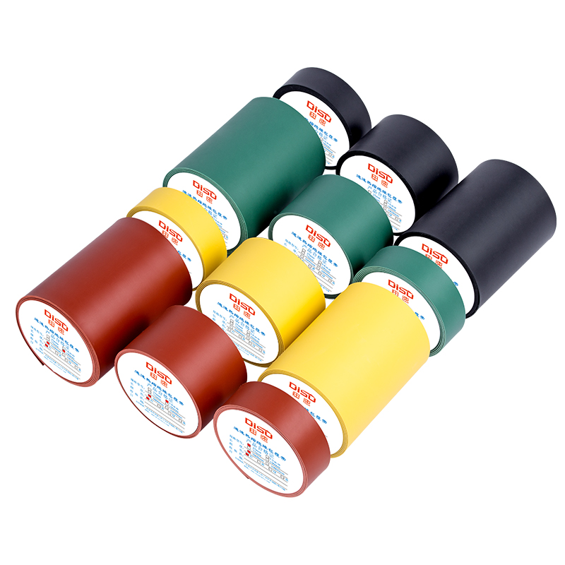 alta tensión 10 kv revestido grueso cable reparar piel de cobre barra de bus compuesto de aislamiento enrollado con pegamento tubo de contracción térmica