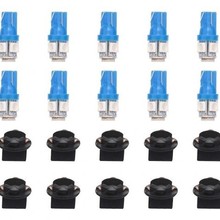 led车灯W5WT10 5050 5SMD示宽灯+T10底座汽车阅读灯牌照灯 led灯