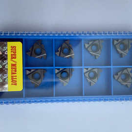 宁波SUPER三韩数控车床螺纹刀片16ERAG60 SMX35锈钢挑丝刀粒