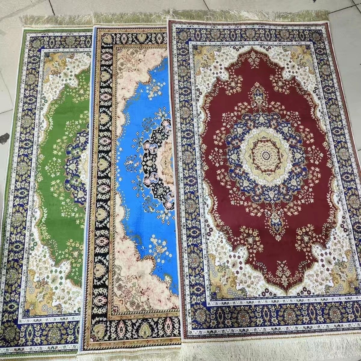 모조 얼음 실크 카펫