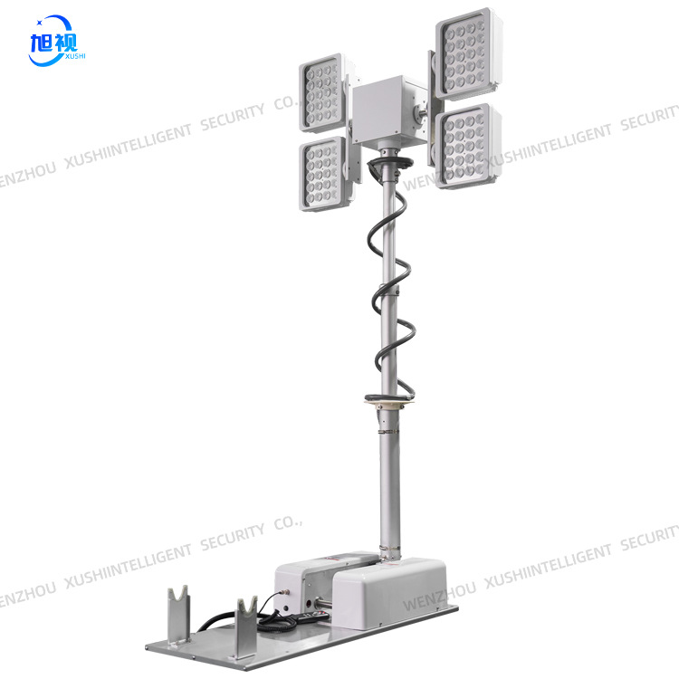 抢险救灾应急照明车防汛应急灯塔车载应急照明杆车载移动照明设备