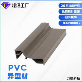 厂家定制PVC冷顶塑钢工艺ABS异型材户外美观装配件室内门框装配件