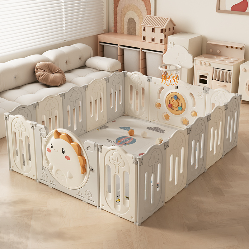 Children's Play Fence Baby Safety Baby Guardrail Indoor Playground Home Crawling Mat Floor Guardrail Toy