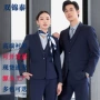 4s店商务男女丝巾西服