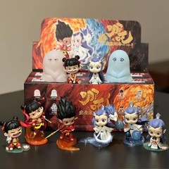 POPMART泡泡玛特盲盒哪吒之魔童闹海天生羁绊系列手办摆件潮玩具