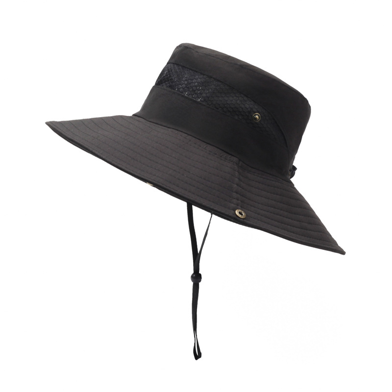 Vintage Sun Hat Outdoor Protection For Men, Sun Outdoor Hiking Sun-blocking Breathable Fishing Hat, New Men's Fisherman Hat_voghion.com