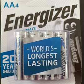 劲量enerizerAA5号AAA7号锂电池1.5VL91FR6锂电池相机遥空器玩