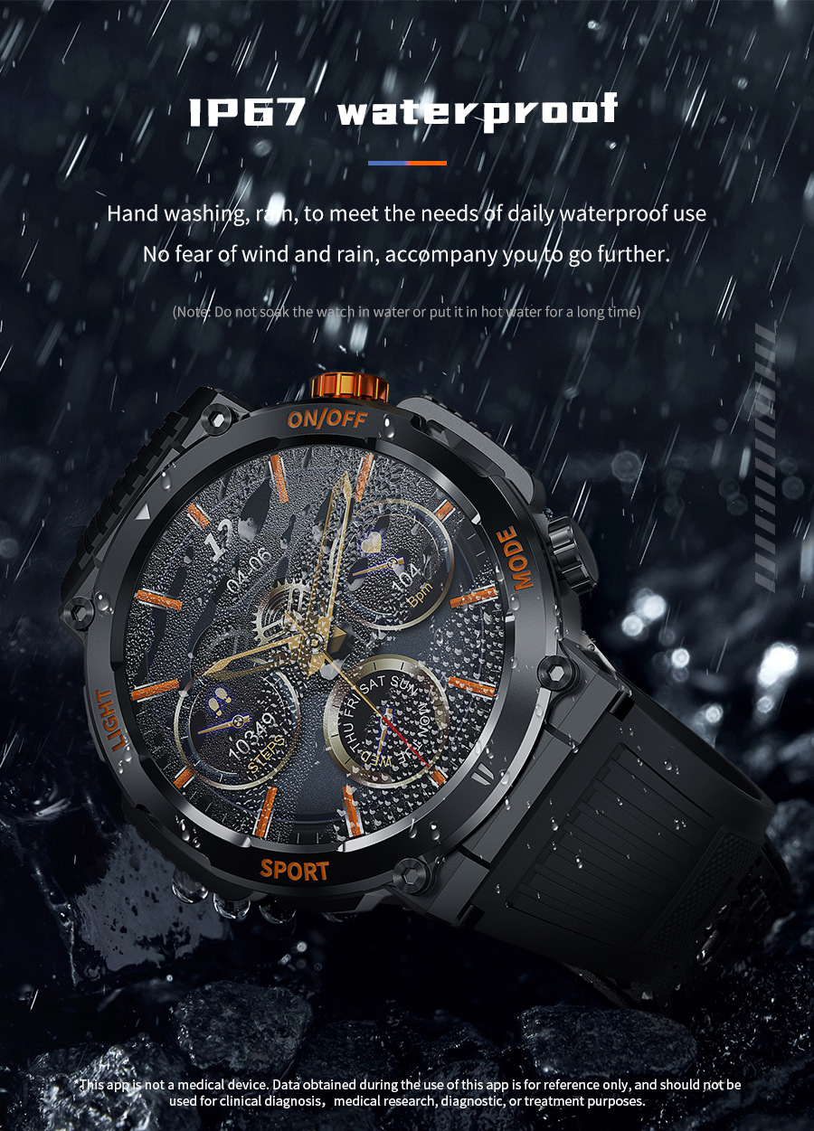 Smartwatch With Bluetooth Calling Heart Rate And Blood Pressure_voghion.com