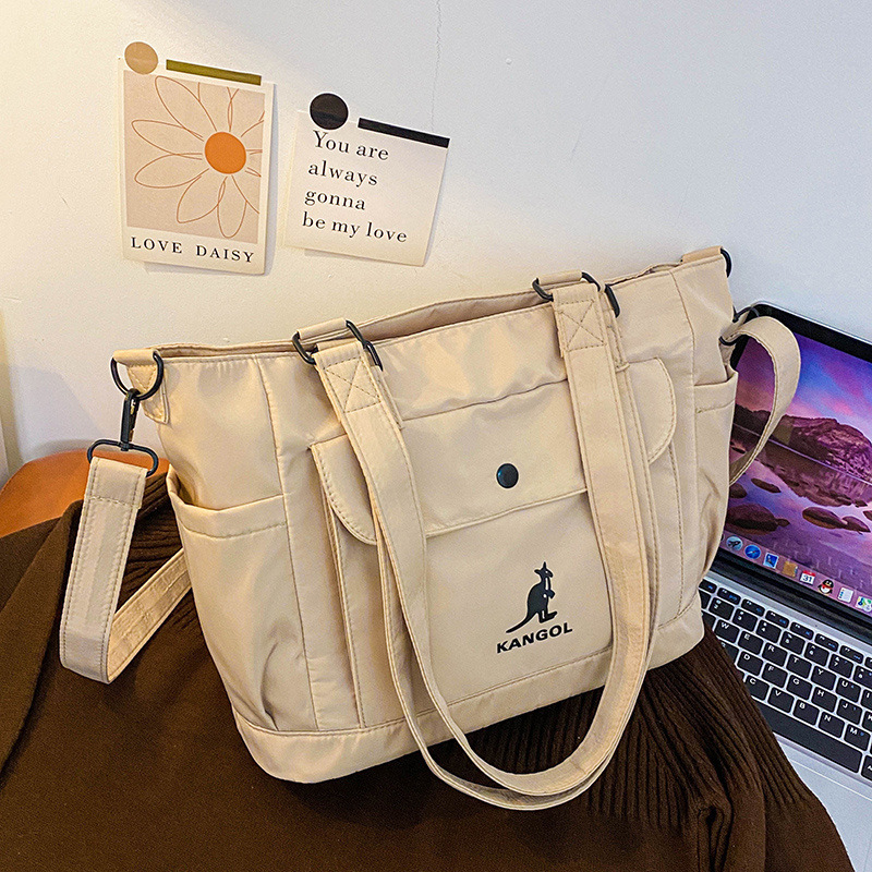ショルダーバッグの新型トートバッグ大容量男女の授業中の通勤バッグ|undefined