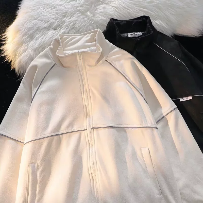 Худи в тренде, дизайн ретроф reflects jacket, 2024 год, для подростков, тренд сезона