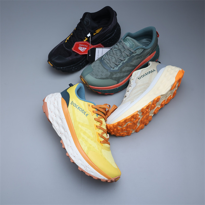 Bargain Outlet Goods: Canadian Outdoor Thick-Soled Single-Mesh Shock-Absorbing Wear-Resistant Wide-Fit Travel Hiking Sports Running Shoes