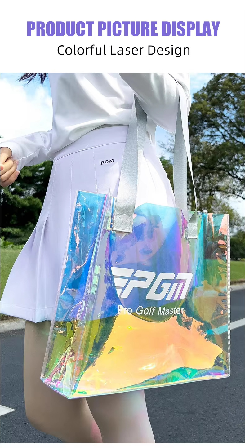 Túi tote nữ PGM siêu nhẹ chống thấm nước, dùng đựng đồ golf và du lịch — Túi tote Symphony [siêu nhẹ và di động/không thấm nước/dung lượng lớn] SOB020 chi tiết 32