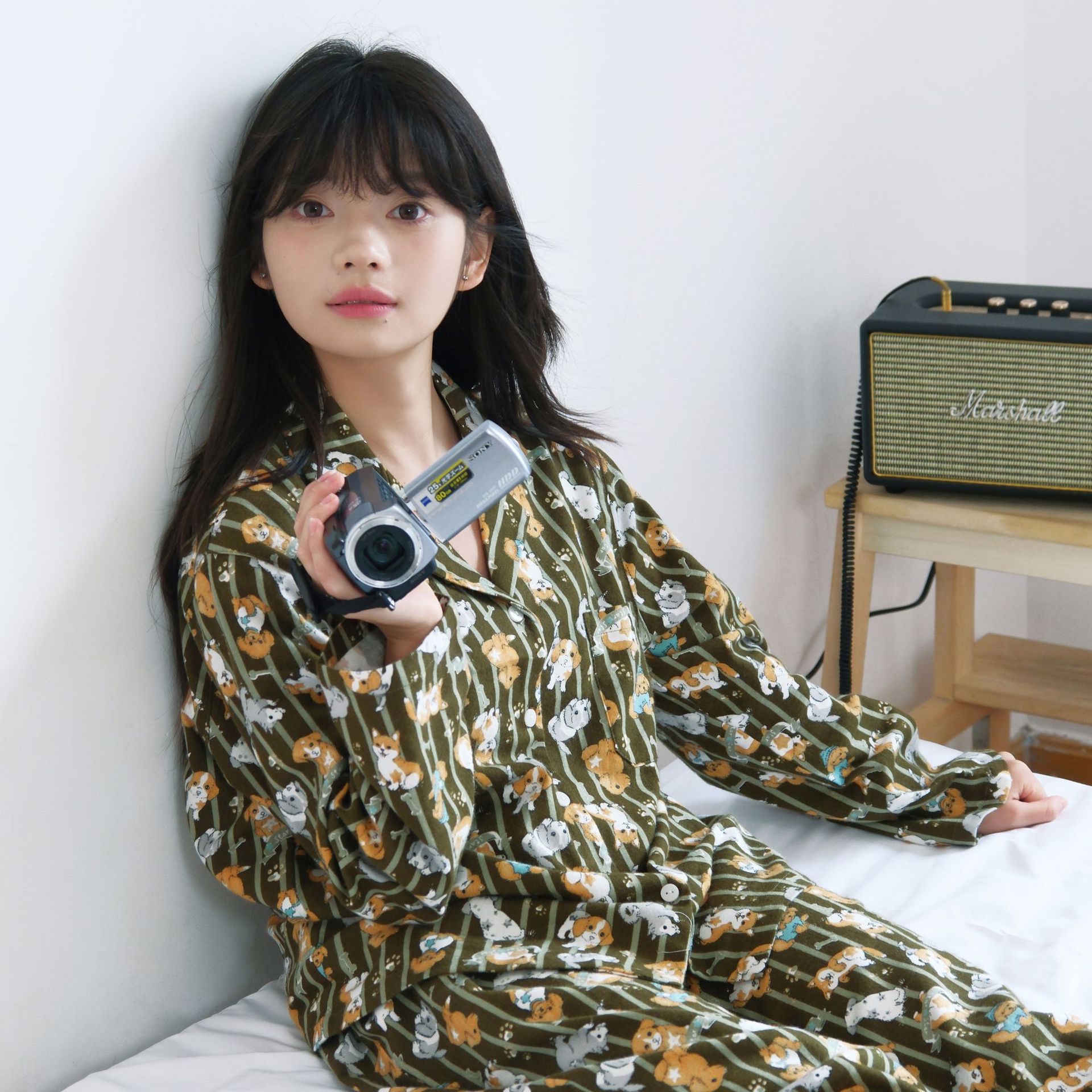 브러쉬드 강아지 파라다이스 여성
