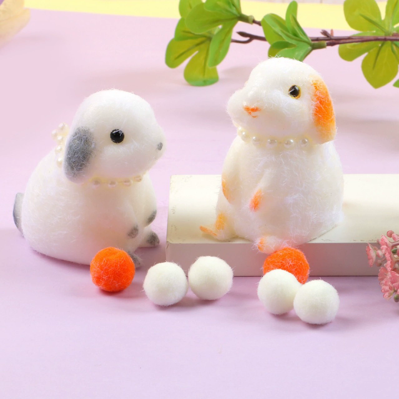 Милая мягкая игрушка-кролик с висячими ушками, реалистичный кролик, девчачья игрушка для снятия стресса, дорогая версия «Красной книжки».