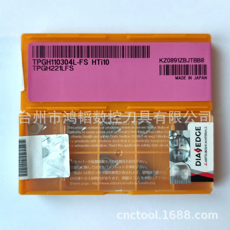 TPGX110304 HTi10 Mitsubishi инструмент с ЧПУ сплав Расточная вставка станок с ЧПУ внутреннее отверстие токарная головка