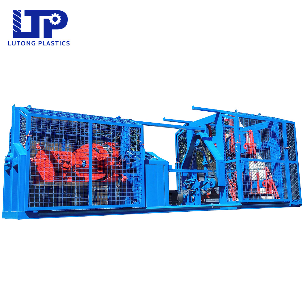 塑料制绳机  三股制绳机  四股制绳机 制股合绳二合一制绳机