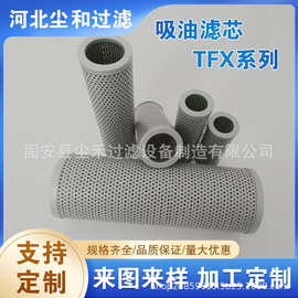 定制滤芯TFX系列TFX-400*100吸油过滤器滤芯支持定制各种尺寸