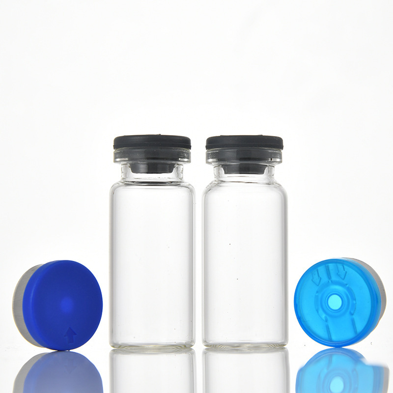 厂家现货10ml茶色西林瓶棕色管制玻璃瓶10毫升冻干粉药用包装瓶