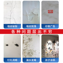 安涂克防霉裂缝钉眼修复腻子一件代批发白色补墙膏家用墙面修补膏