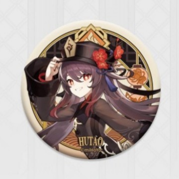 スポット正規品原神テーマ/縦絵シリーズ缶バッジバーピースカラー紙ペンダント人形|undefined