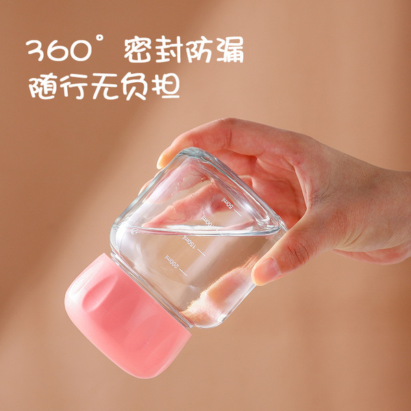 Small cute coffee glass fresh tea cup