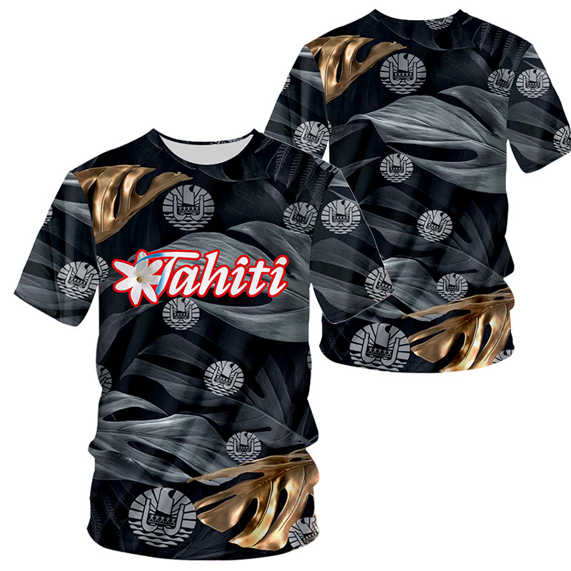 Nuevo Viking Viking transfronterizo Europa y América Impresión digital 3D de manga corta casual para hombres y mujeres Camiseta de fábrica entrega de una pieza