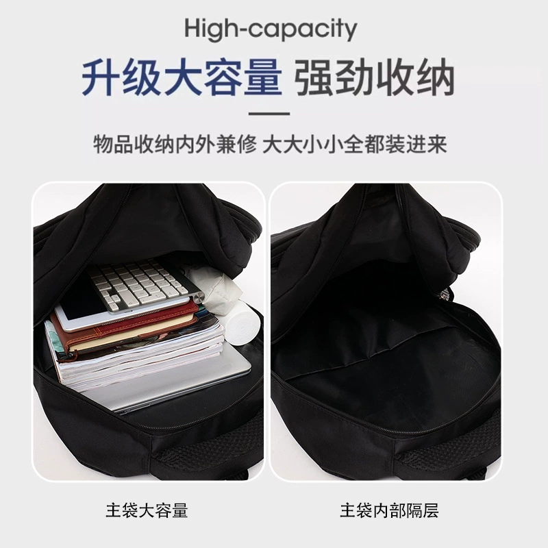 Universal capacious backpack for leisure, storage system for traveling, school bag, wholesale