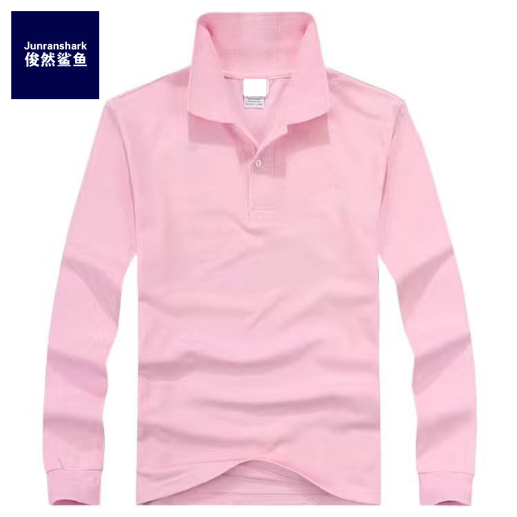 2025 Shark Men's Long-Sleeved T-Shirt Pure Cotton t Mesh Cotton Spring and Autum Men's Long-Sleeved T-Shirt Lapel T-Shirt Export 2025 Shark Men's Long-Sleeved T-Shirt Pure Cotton t Mesh Cotton Spring and Autum Men's Long-Sleeved T-Shirt Lapel T-Shirt Export