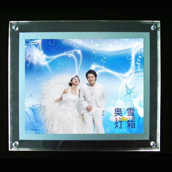 厂家销售 单面A3磁吸亚克力水晶灯箱  动感水晶灯箱