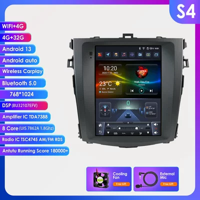Central Control All-In-One Car – DVD Navigation - 432g-wifi4g-lte-version-7862-carplay-eight-core-97inch-suitable-for-06-13-toyota-corolla