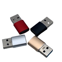 type-c轉接頭 usb3.0公轉c母5Gb高速快充手機電腦硬盤耳機轉換頭