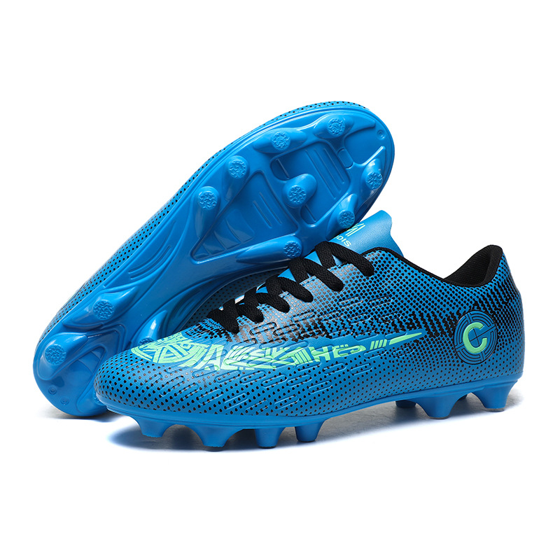 Zapatos de fútbol transfronterizos de baja altura, zapatos de fútbol interiores y exteriores, zapatos de fútbol para hombres, clavos cortos y largos, zapatos de entrenamiento de clavos FTSG