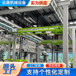 kbk柔性吊轨道kbk起重机0.5-3吨钢性吊小型悬挂式房吊机kbk起重机