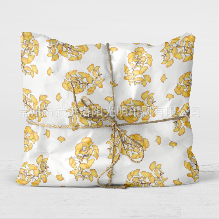 Wilderness Forest Eucalipto Hojas de papel de Sydney Patrón verde Cortar flores Caja de regalo Papel de revestimiento Papel de embalaje de ropa