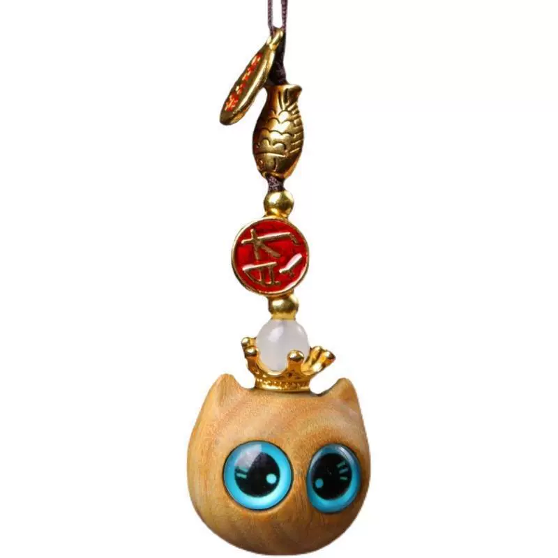 Pendant green sandalwood, keychain, accessory, diffuser