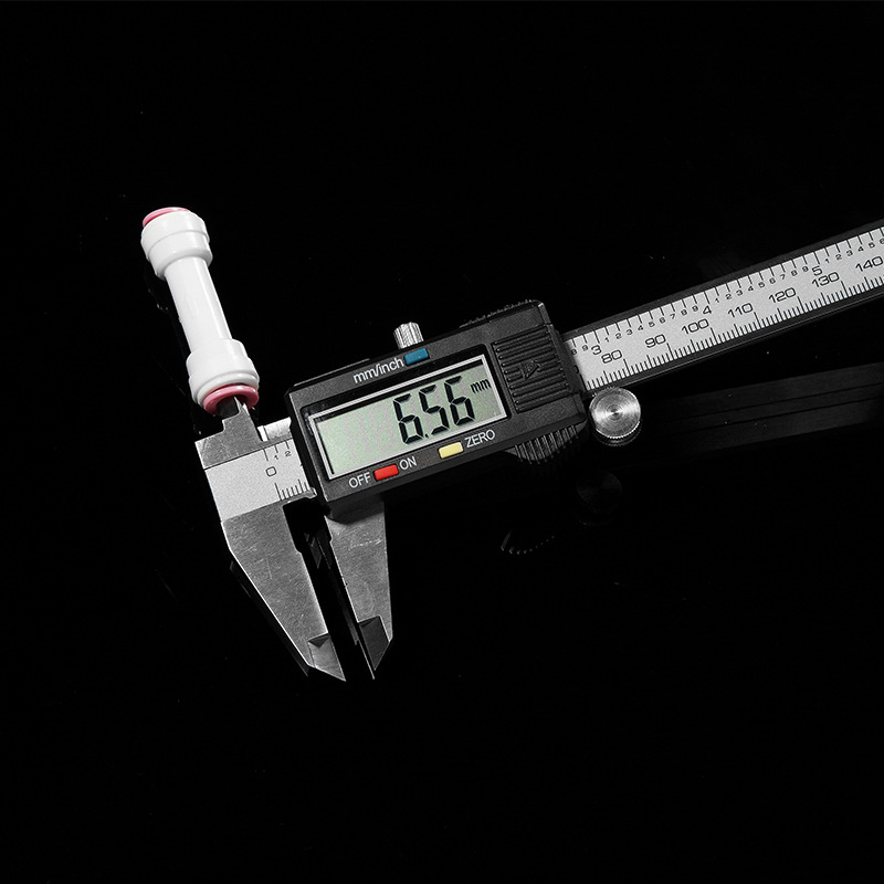 Válvula de retención de 2 puntos de paso recto Purificador de agua de ósmosis inversa Purificador de agua RO válvula de retención de doble paso purificador de agua doméstico Accesorios