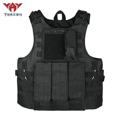 Yake Da YAKEDA multi-function outdoors tactics Amphibious vest tactics Vest cs Camouflage equipment Training clothes
