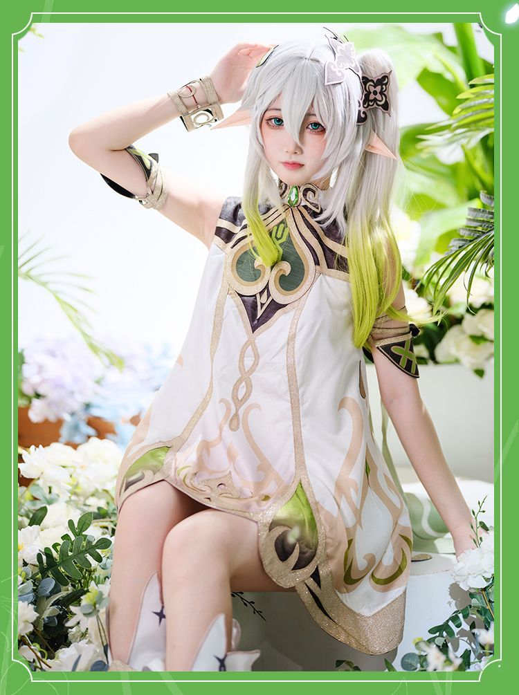 原神cos服 草神纳西妲cos游戏动漫衣服装女cosplay全套-阿里巴巴