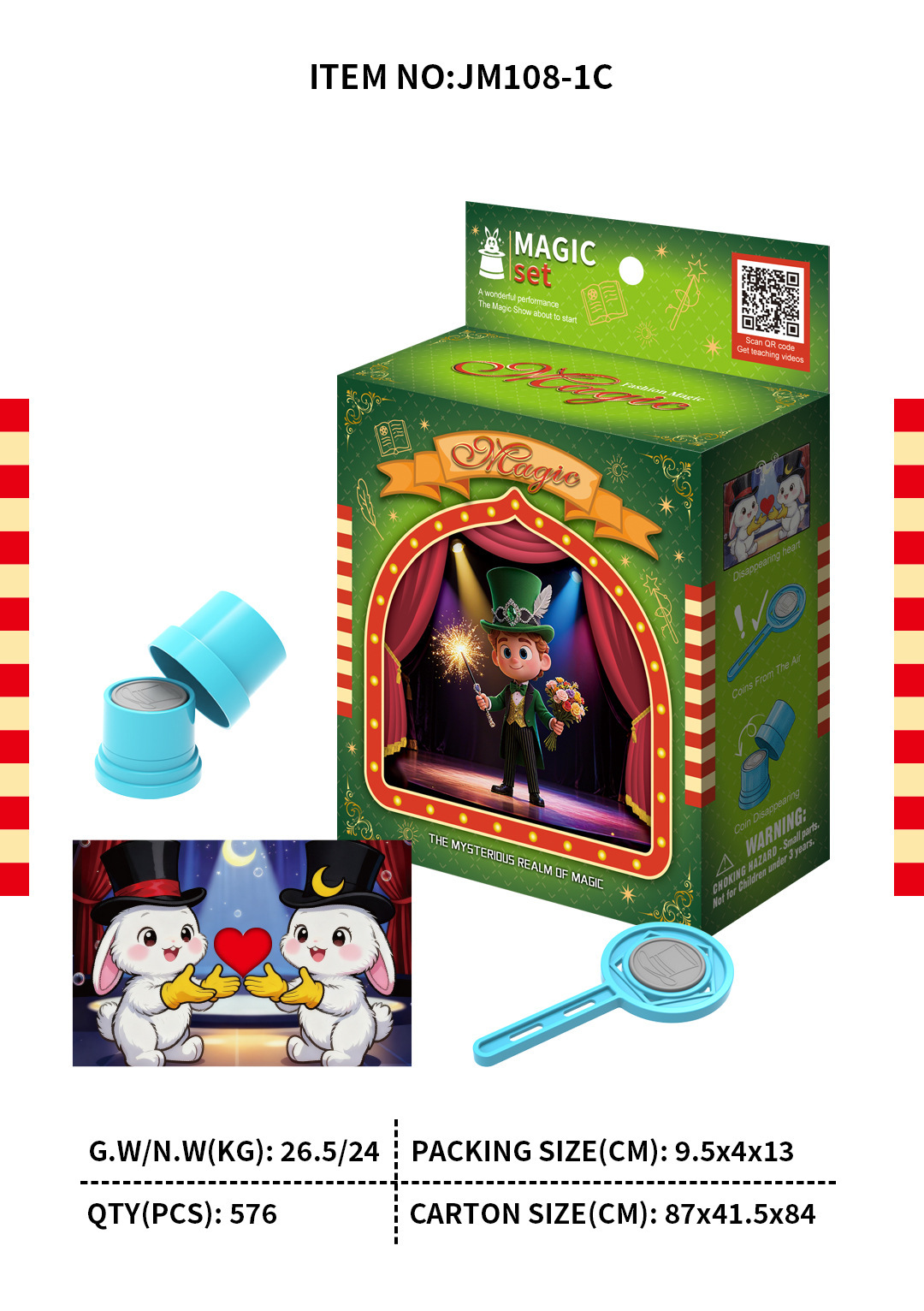 Puzzle infantil transfronterizo bolsillo mágico accesorios mágicos interacción padre-hijo cambio mágico caja de regalo image 9