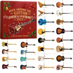 跨境2025 Rock Around the Guitar Advent Calendar摇滚降临日历