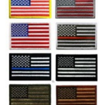 Outdoor embroidery label glue flag embroidery beauty embroidery badge embroidery seal hot selling cloth patch emblem cross-border goods Velcro