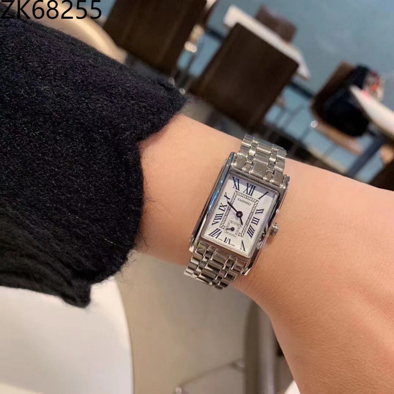 Casual Square Steel Band Watch for Women, Zhuo Xiao Fang Watch, Super Nice Little Red Watch, Small Second Women's Watch, Micro Business Watch for Women
