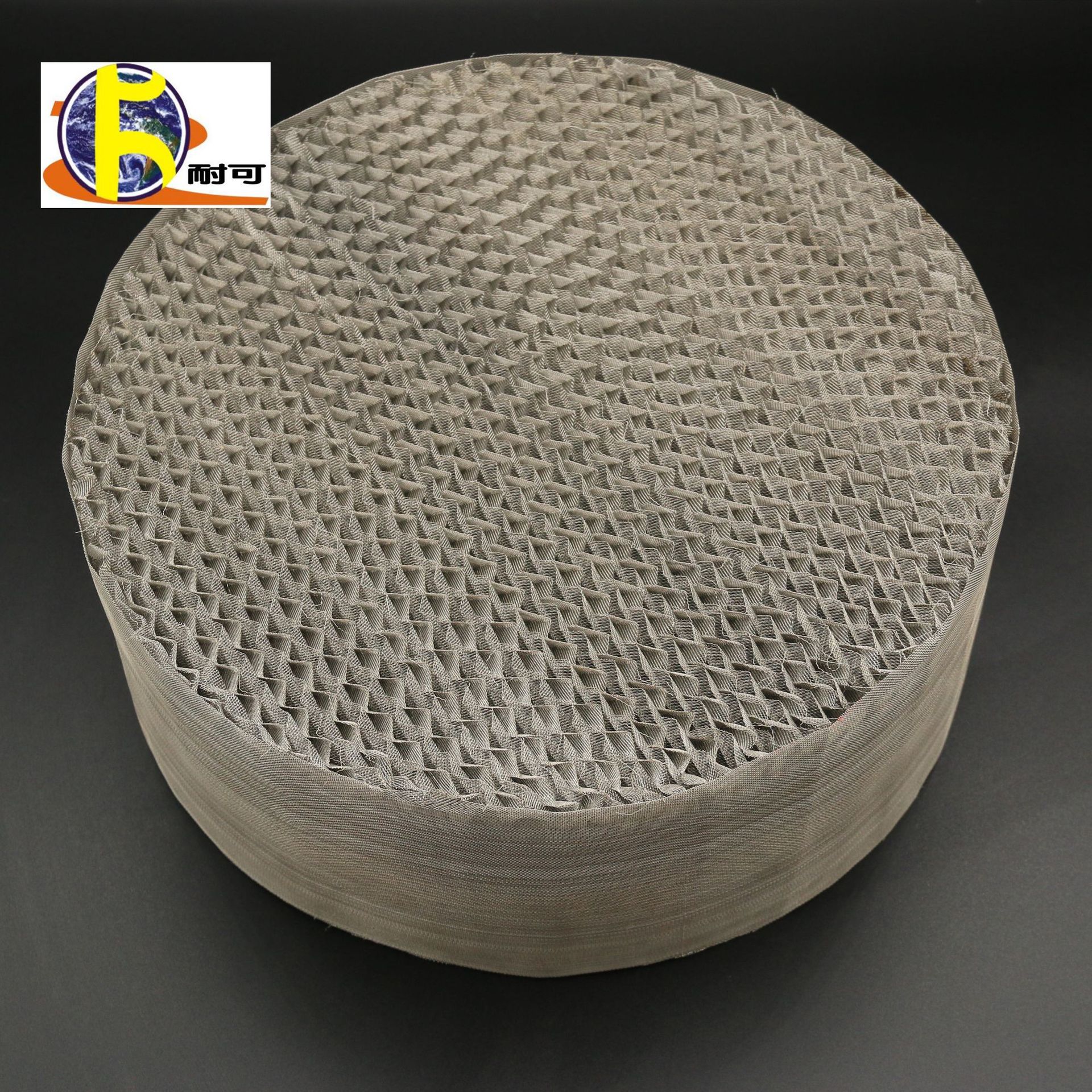Wire mesh Ripple filler BX500 CY700 Wait,As required by the demander factory customized Size Silk screen