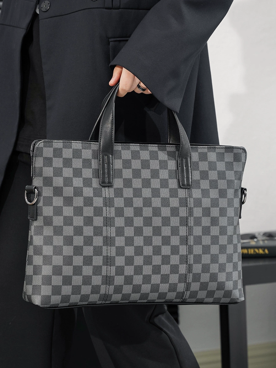 One-shoulder bag, laptop for documents, business version